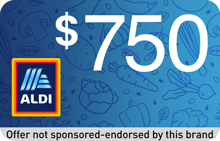 Aldi $750 Gift Card
